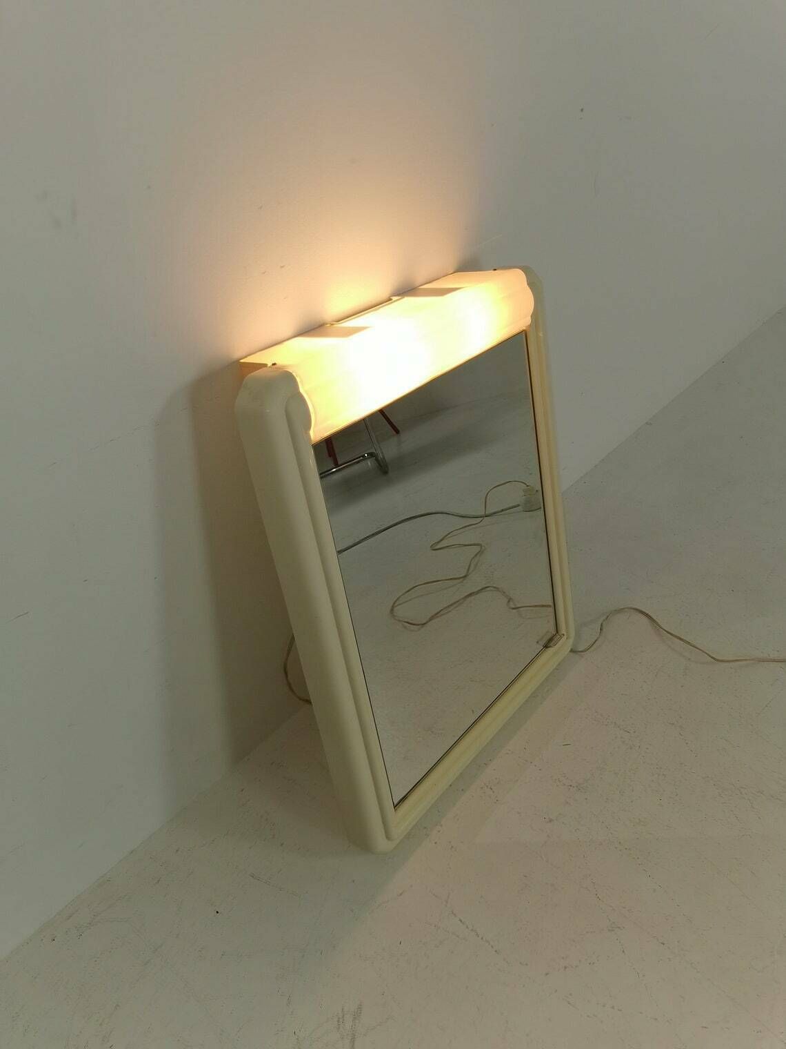 photo for sale Rare Allibert \Space Age A925 Model Mirror Made In France 1970s