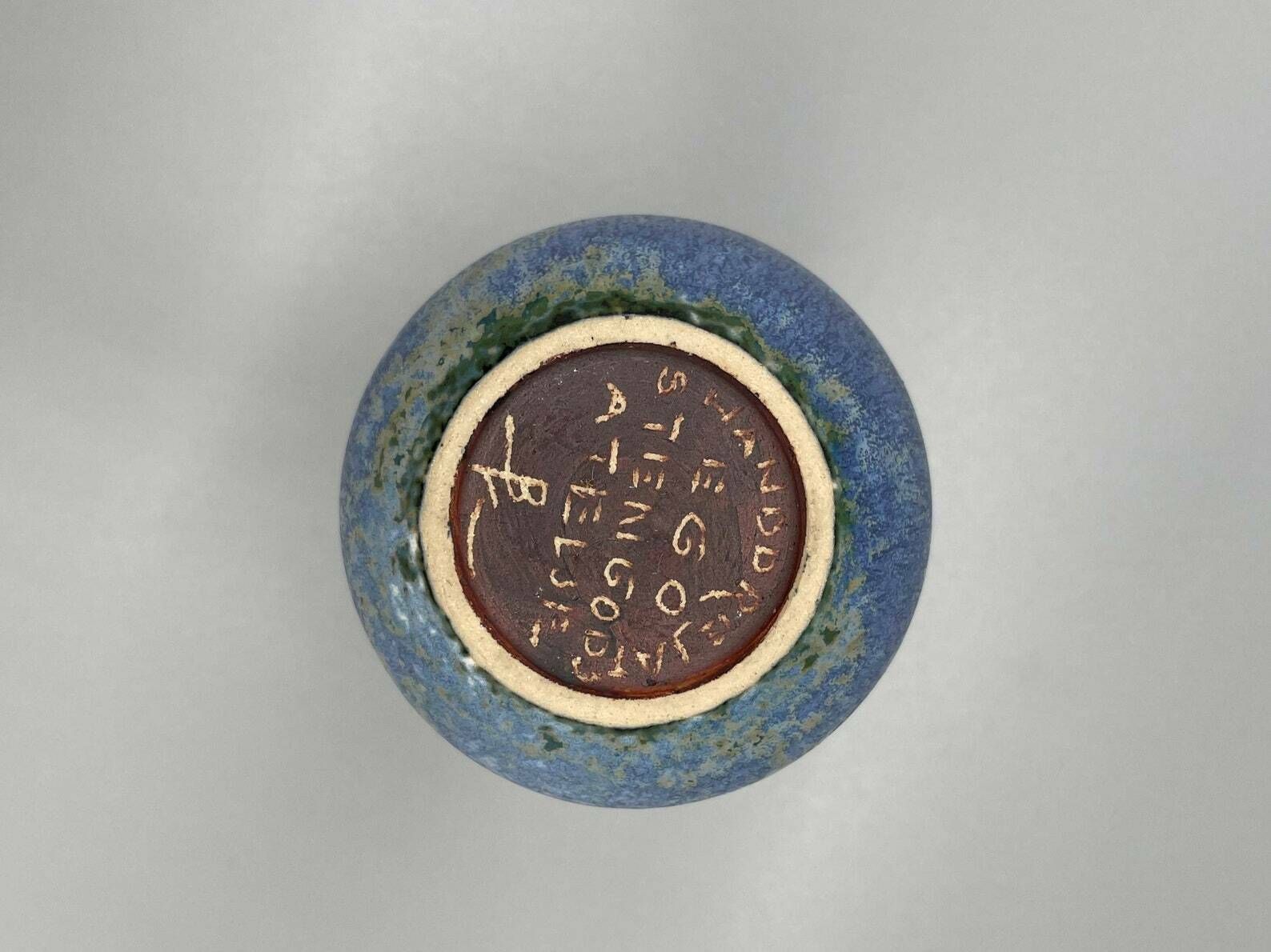Bruno Karlsson Narrowneck Vase, Stoneware, Ego Atelier, Signed Sweden 1960s photo buy