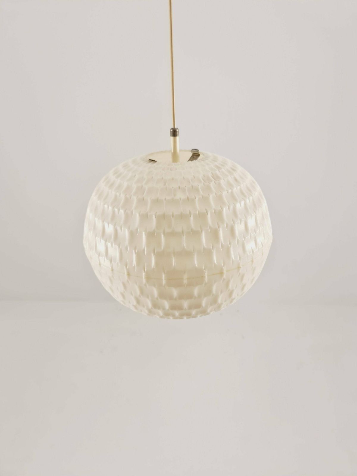Diamond Pendant Lamp By Aloys Gangkofner, For Erco France, 1970s photo Lighting