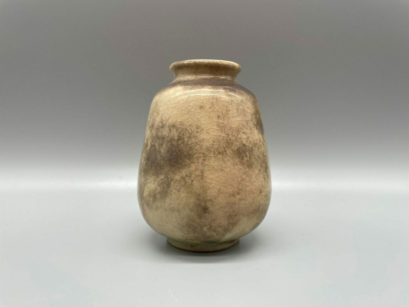 Richard Uhlemeyer Vase In Delicate Beige Tones, Germany 1940s photo furniture