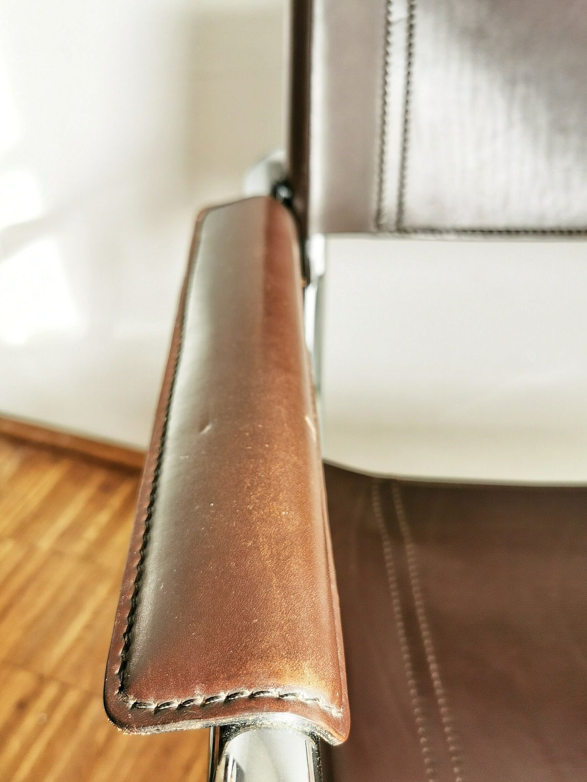 Model Mg5 Centro Studi Desk Chair By Mart Stam & Marcel Breuer For Matteo Grassi, 1970s photo vinterior
