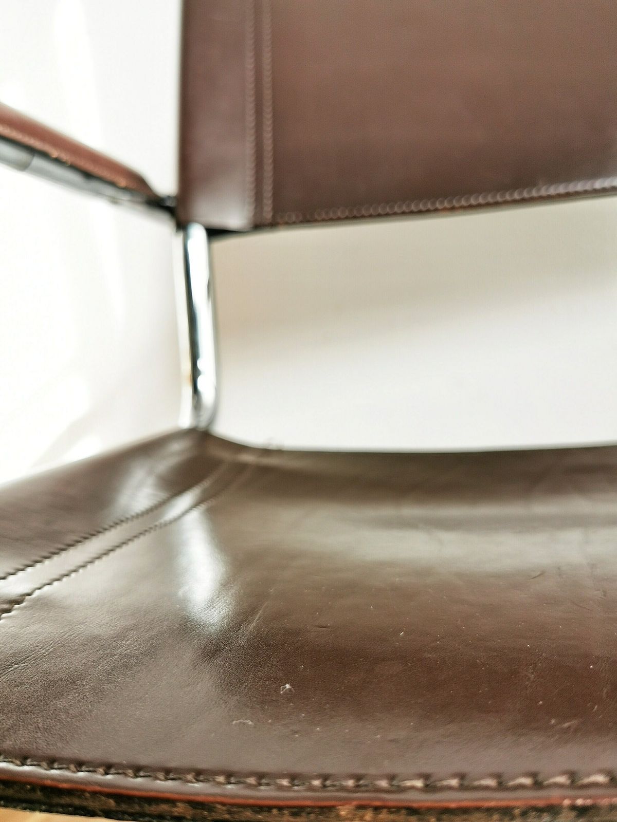 Model Mg5 Centro Studi Desk Chair By Mart Stam & Marcel Breuer For Matteo Grassi, 1970s photo vintage
