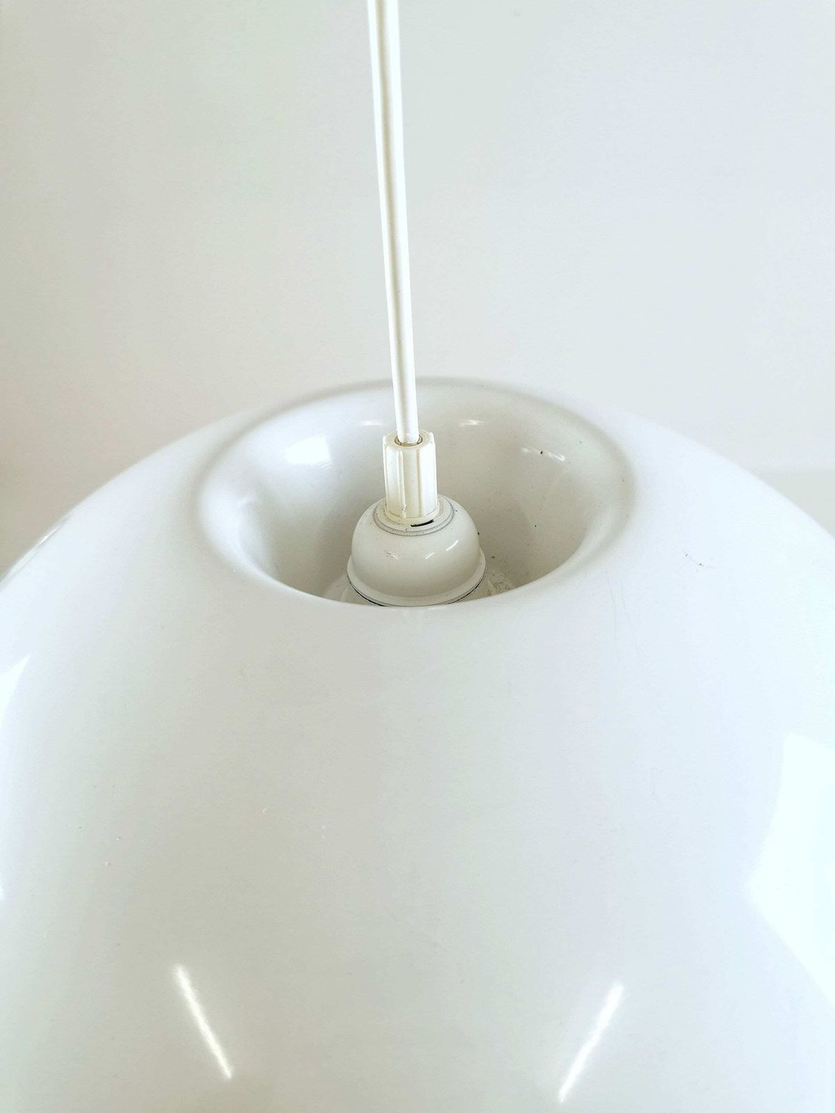 Mid Century Metal Suspension Lamp Relemme By Castiglioni For Flos Italy, 1970s photo vintage