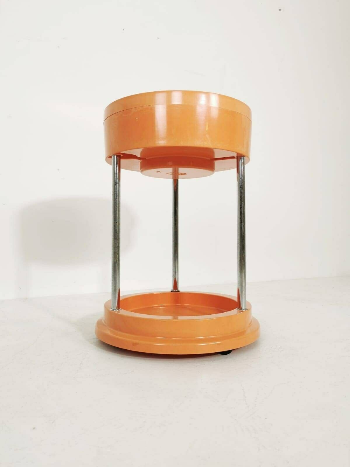 Mid Century Bar Service Cart Vesuvio Trolley From Carrara & Matta Italy 1960s photo vinterior