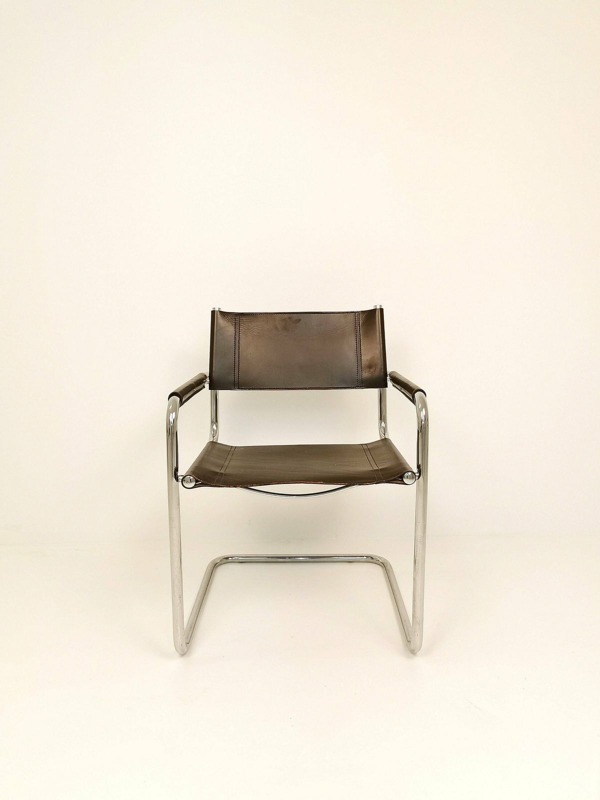 1 Of 6 Braun Mg5 Centro Studi Desk Chair By Mart Stam & Marcel Breuer For Fasem Italy, 1980s photo furniture