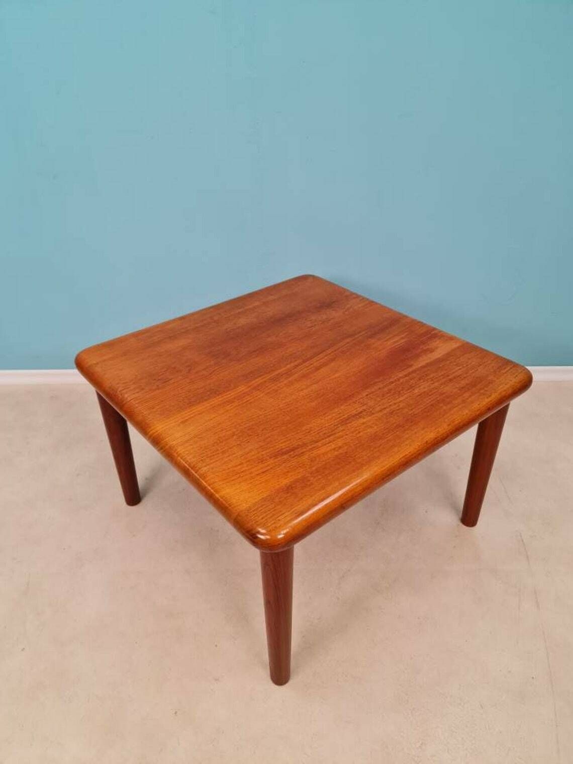 Danish Teak Coffee Table/ Side Table By The Danish Designer Grete Jalk For Glostrup Denmark From The 60s photo furniture