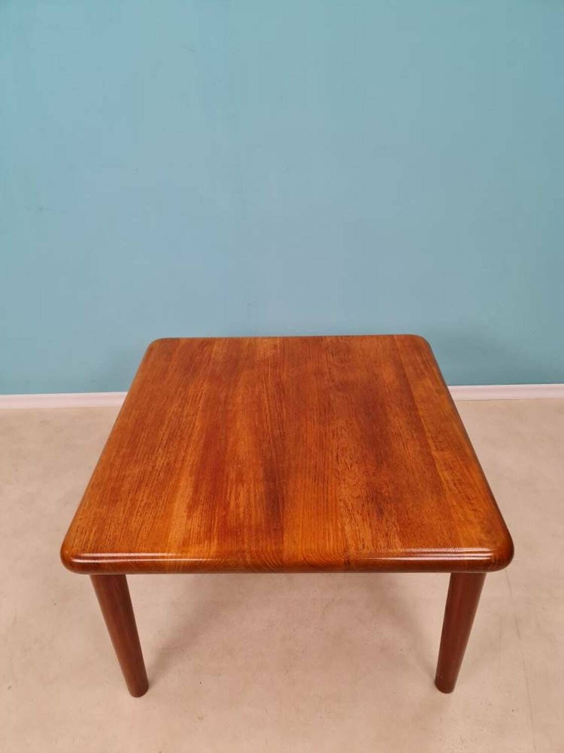 Danish Teak Coffee Table/ Side Table By The Danish Designer Grete Jalk For Glostrup Denmark From The 60s photo 496.0