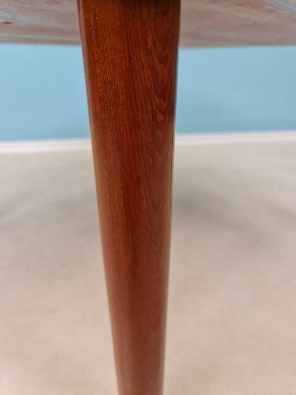 Danish Teak Coffee Table/ Side Table By The Danish Designer Grete Jalk For Glostrup Denmark From The 60s photo vintage