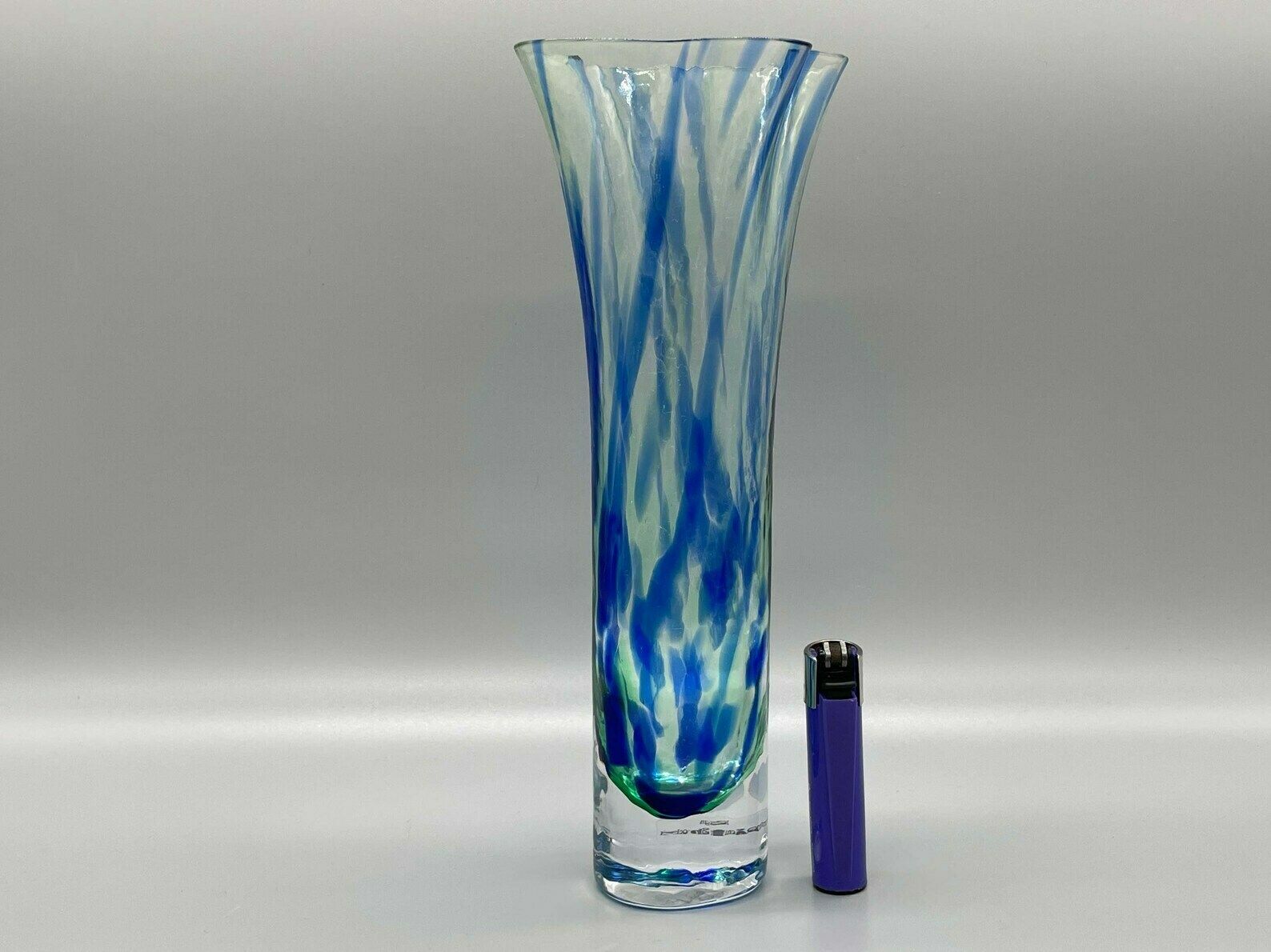 Kosta Glasbruk Vase, Renate Stock, Sweden, 1950s Vintage photo Home Decor