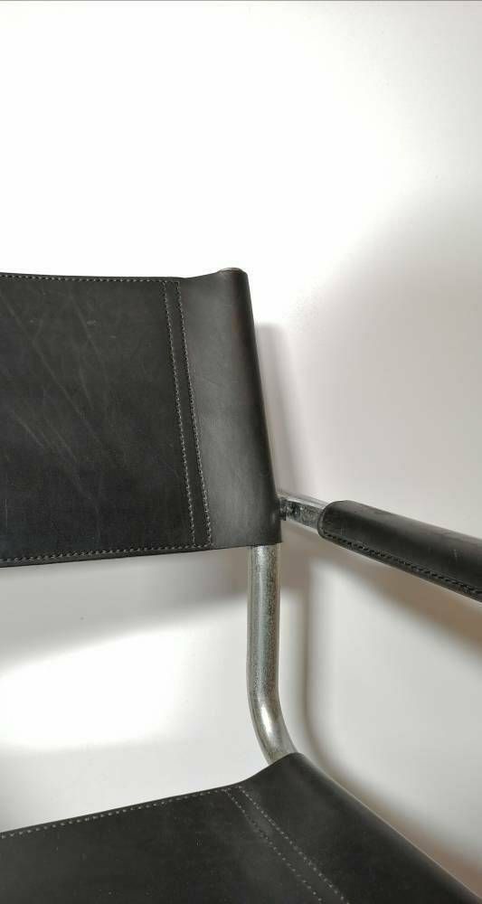 photo for sale 1 Of 6 Black Model Mg5 Centro Studi Desk Chair By Mart Stam & Marcel Breuer 1970s