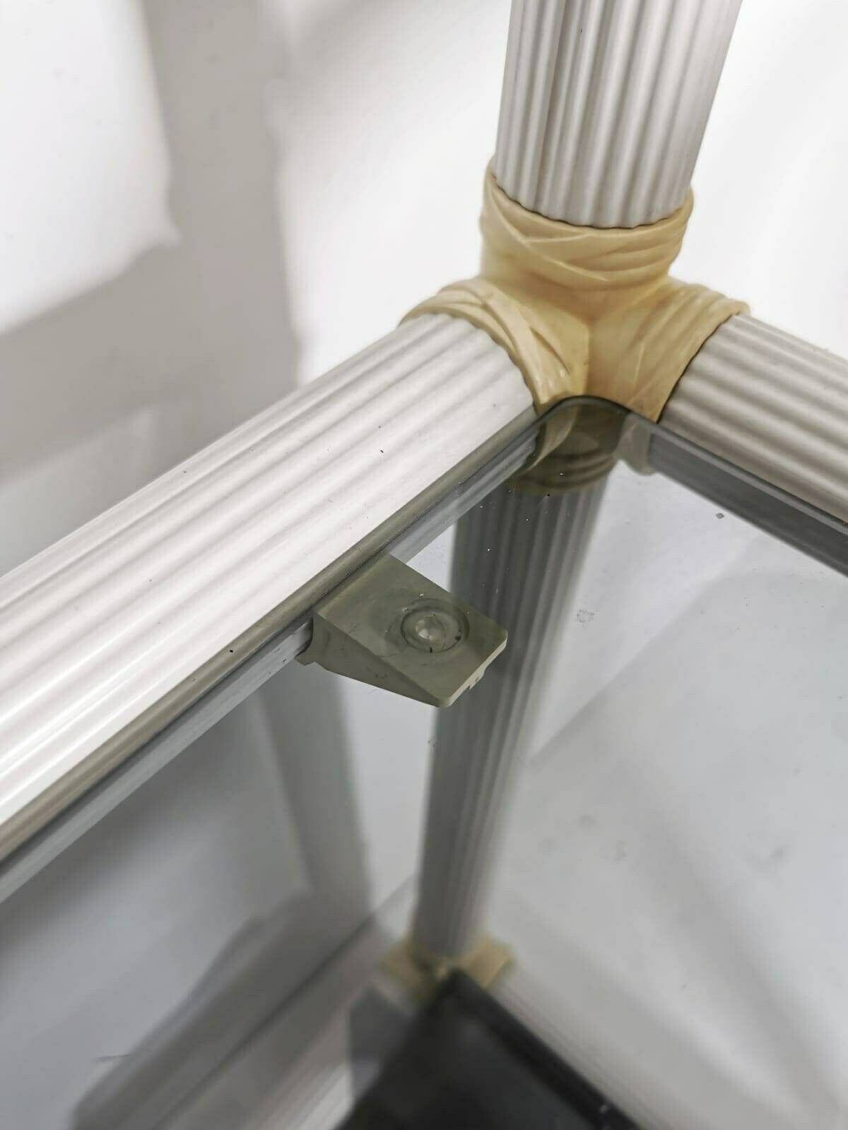 Space Age Design White Serving Cart   Trolly Bar 1980s photo Furniture