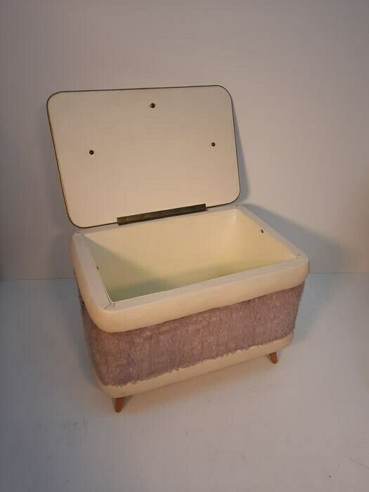 Beautiful Mid Century Modern Sewing Bench From The 1960s photo Furniture