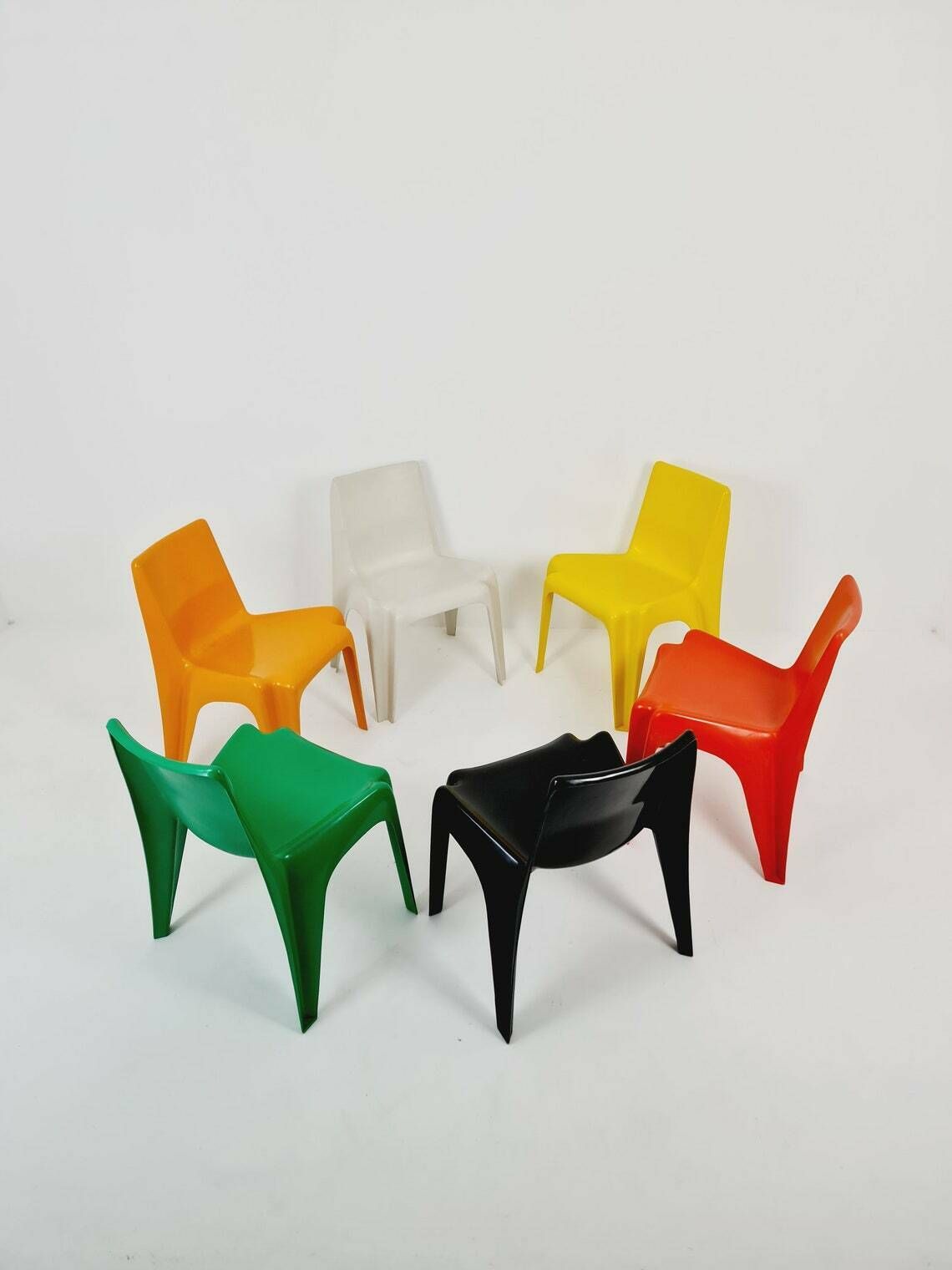 Space Age Bofinger Ba1171 Chair By Helmut Bätzner, 1970s photo furniture