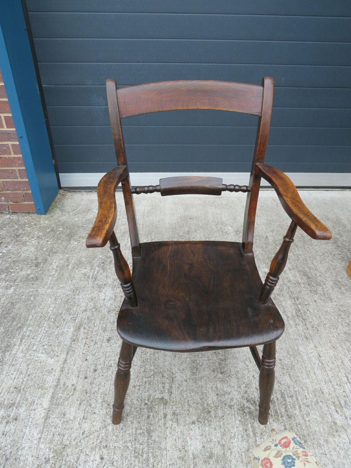 Farmhouse Armchair, 1800s, Beech photo for sale