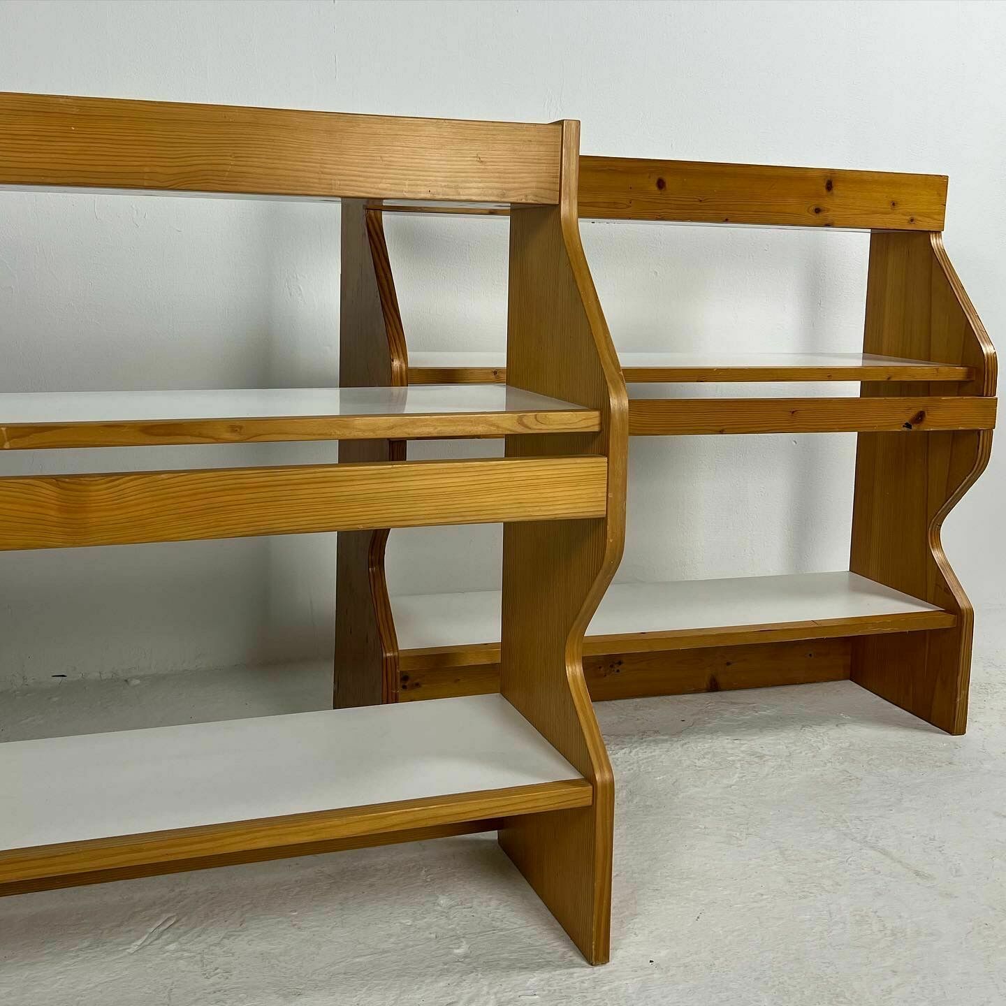 Duo Of Shelves By Charlotte Perriand photo for sale