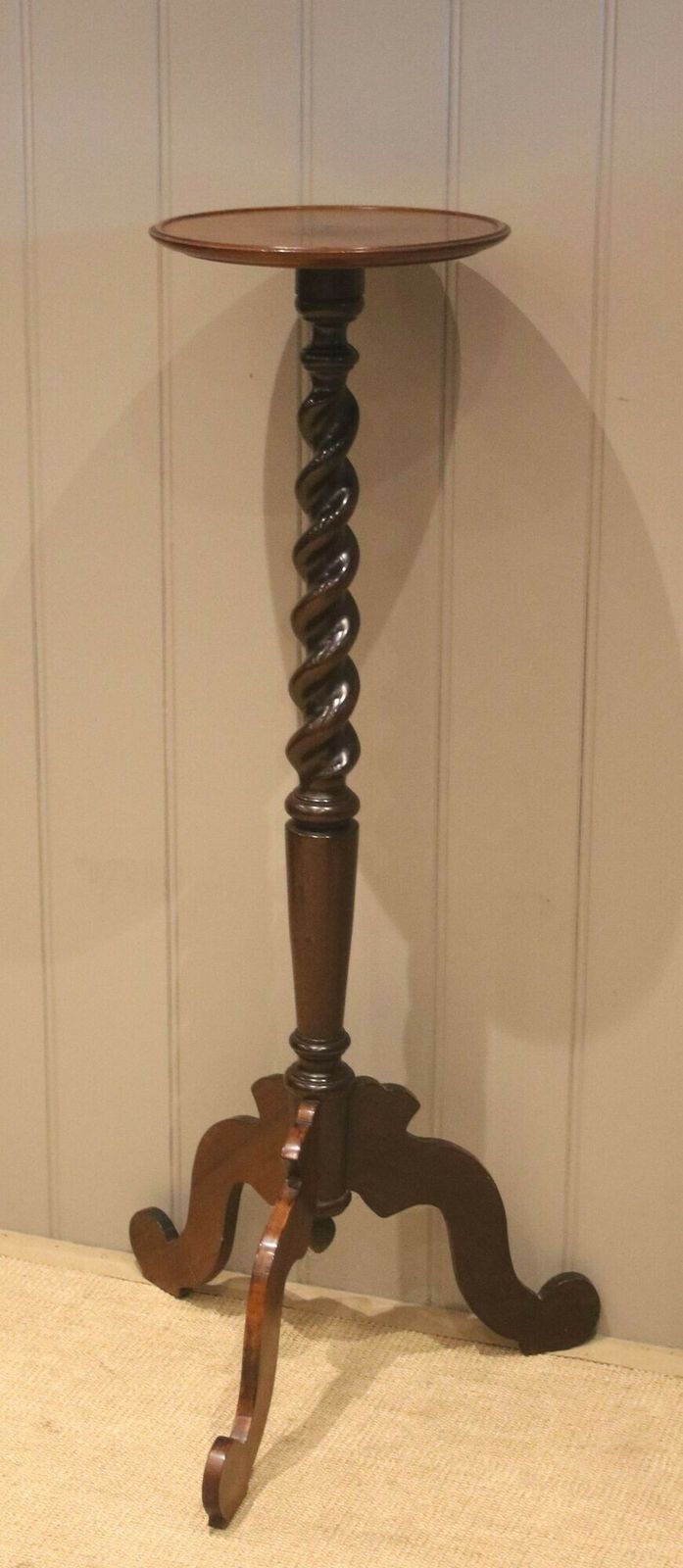 Late 19th Century Walnut Jardiniere Stand photo Home Decor