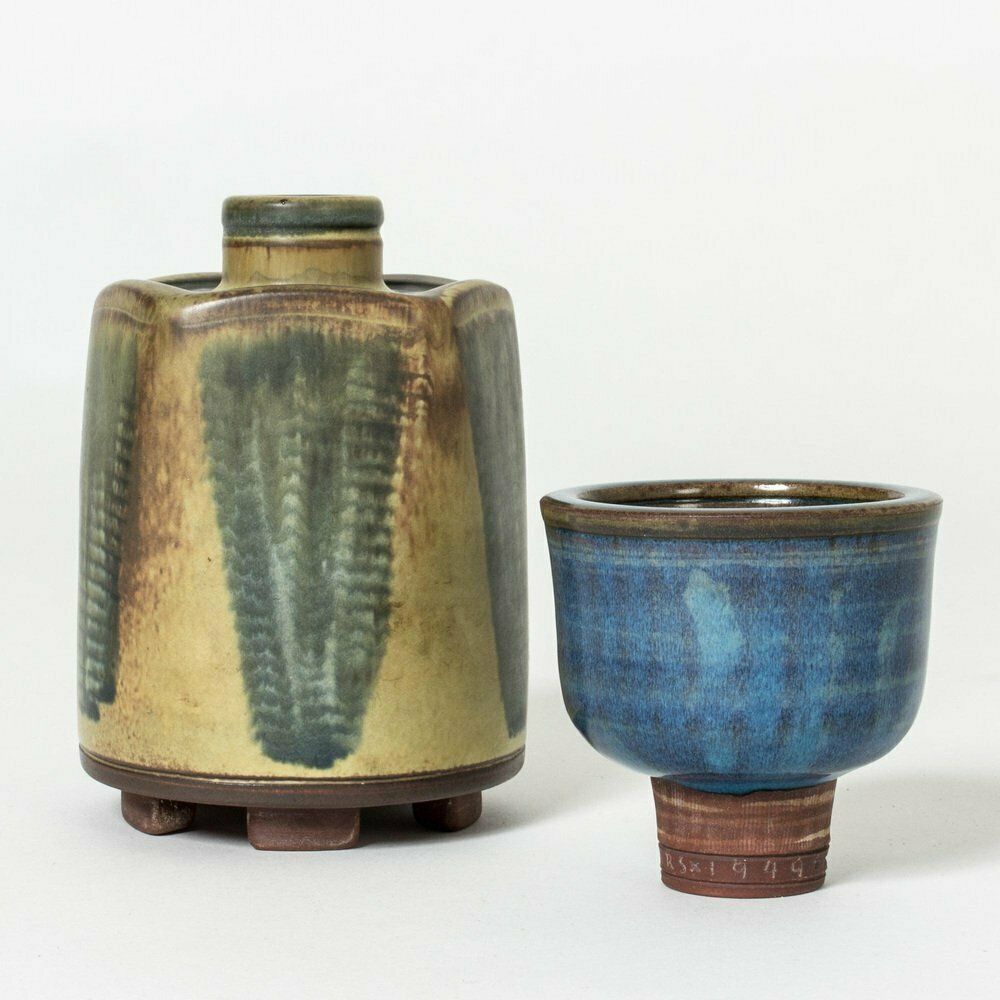 Farsta Vase By Wilhelm Kåge For Gustavsberg, 1940s photo vintage