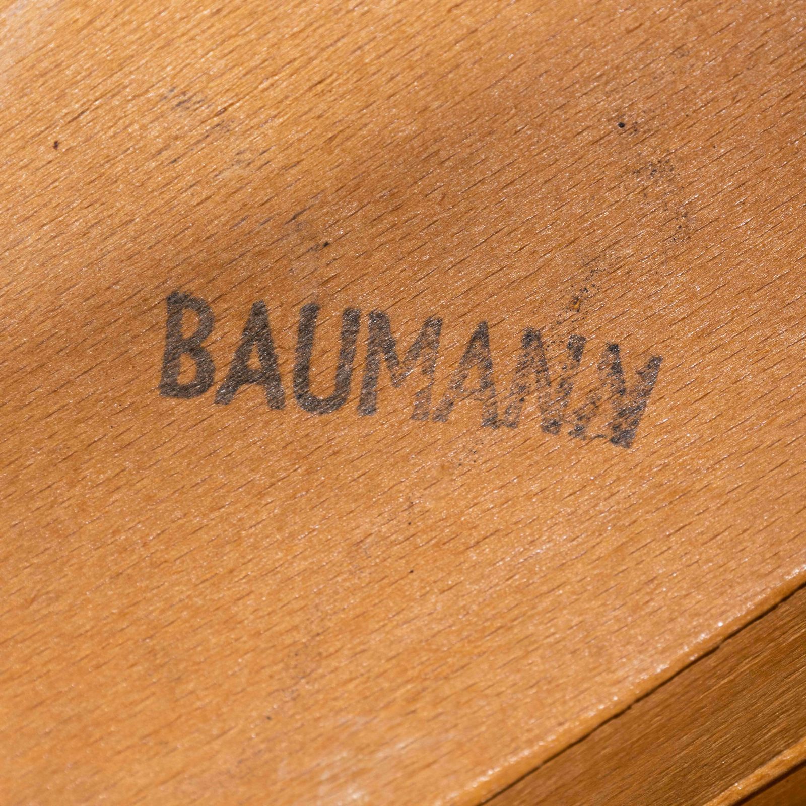 1950’s French Baumann Blonde Tri Back Bentwood Dining Chairs – Set Of Six photo furniture