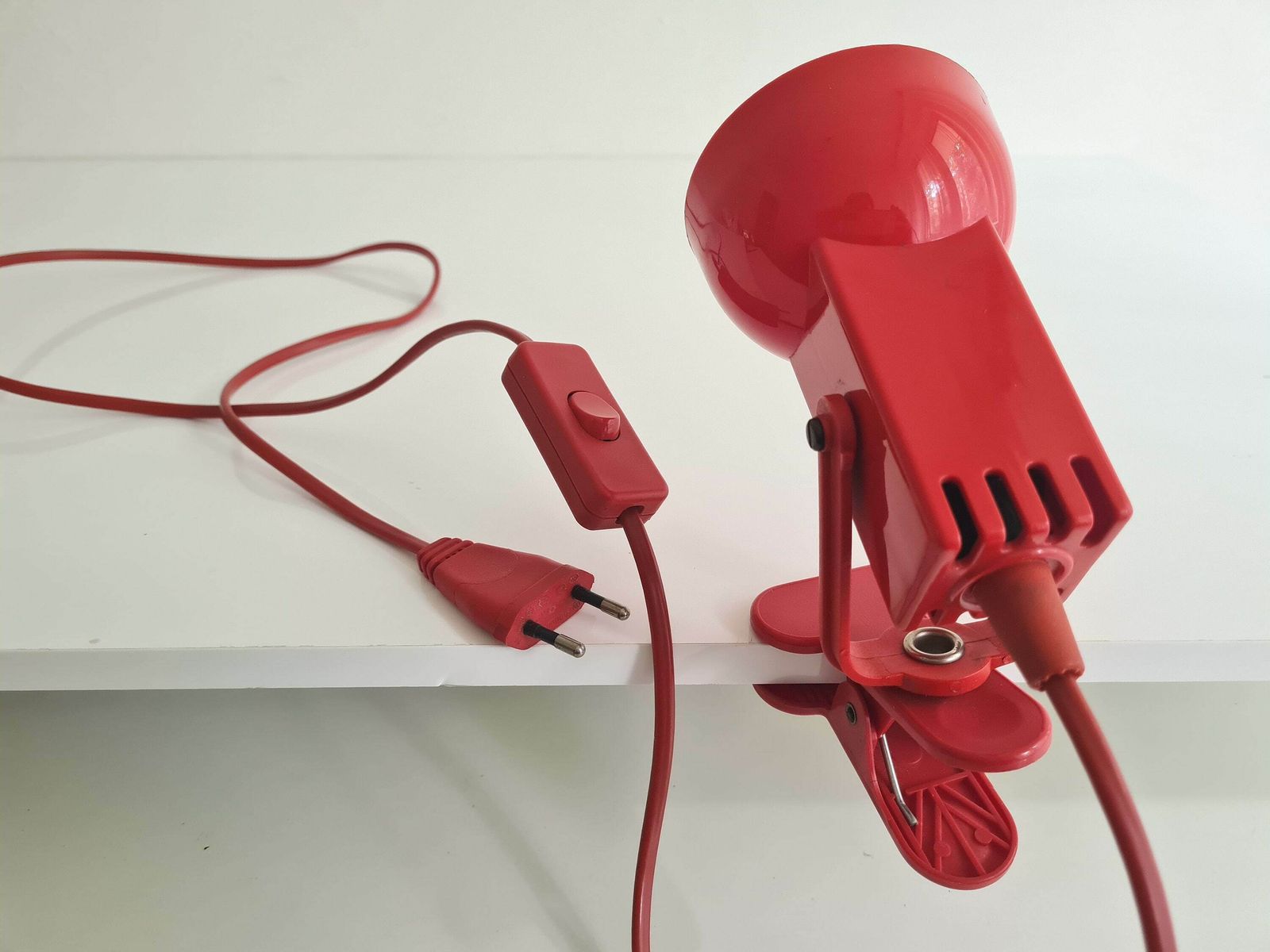 Vintage Clamp Spot Memphis Style Desk Lamp Design 1980s