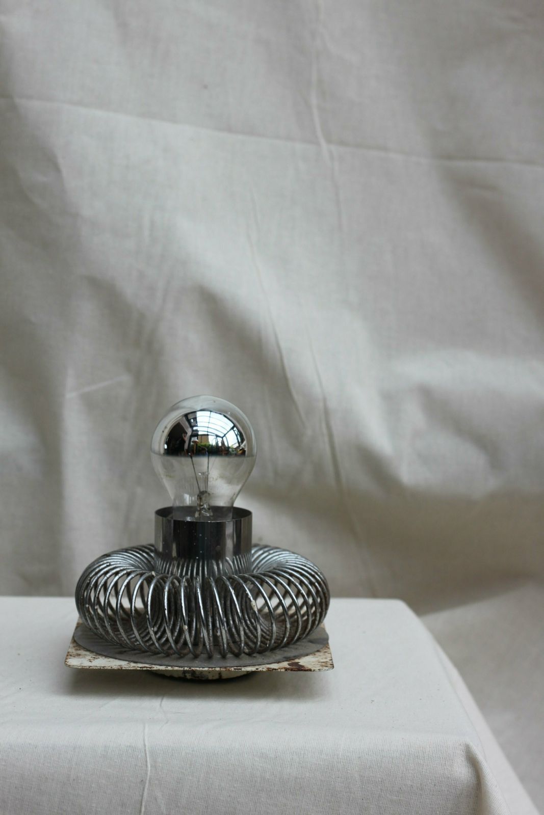 Pair Of Vintage Wall Lamps By Andrea Lazzari For Morisini, Italy 1960 photo furniture