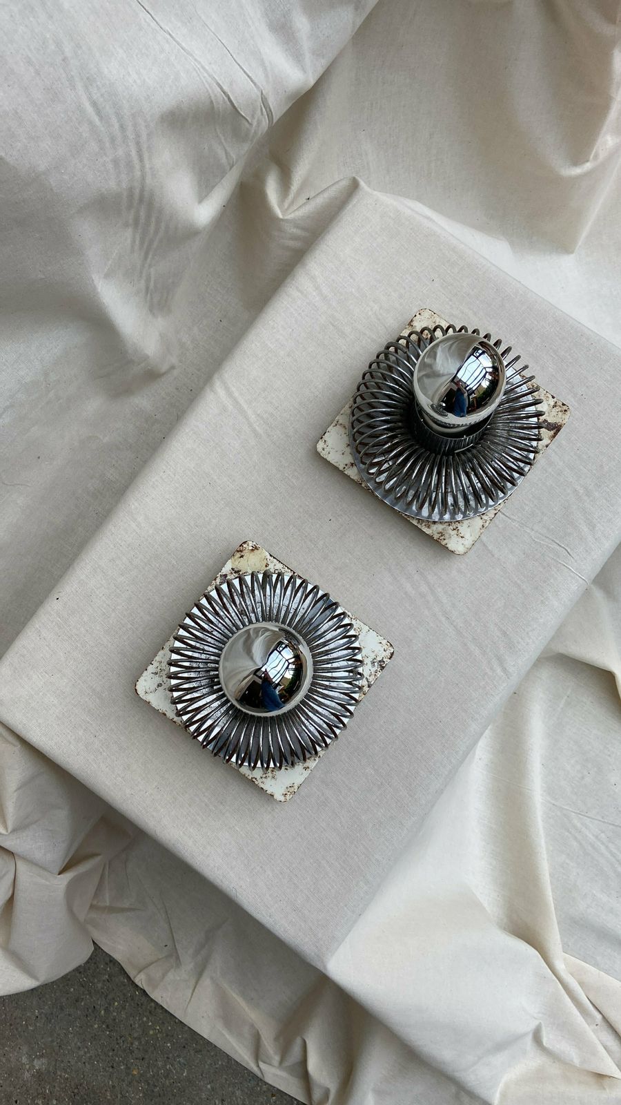 Pair Of Vintage Wall Lamps By Andrea Lazzari For Morisini, Italy 1960 photo 480.0