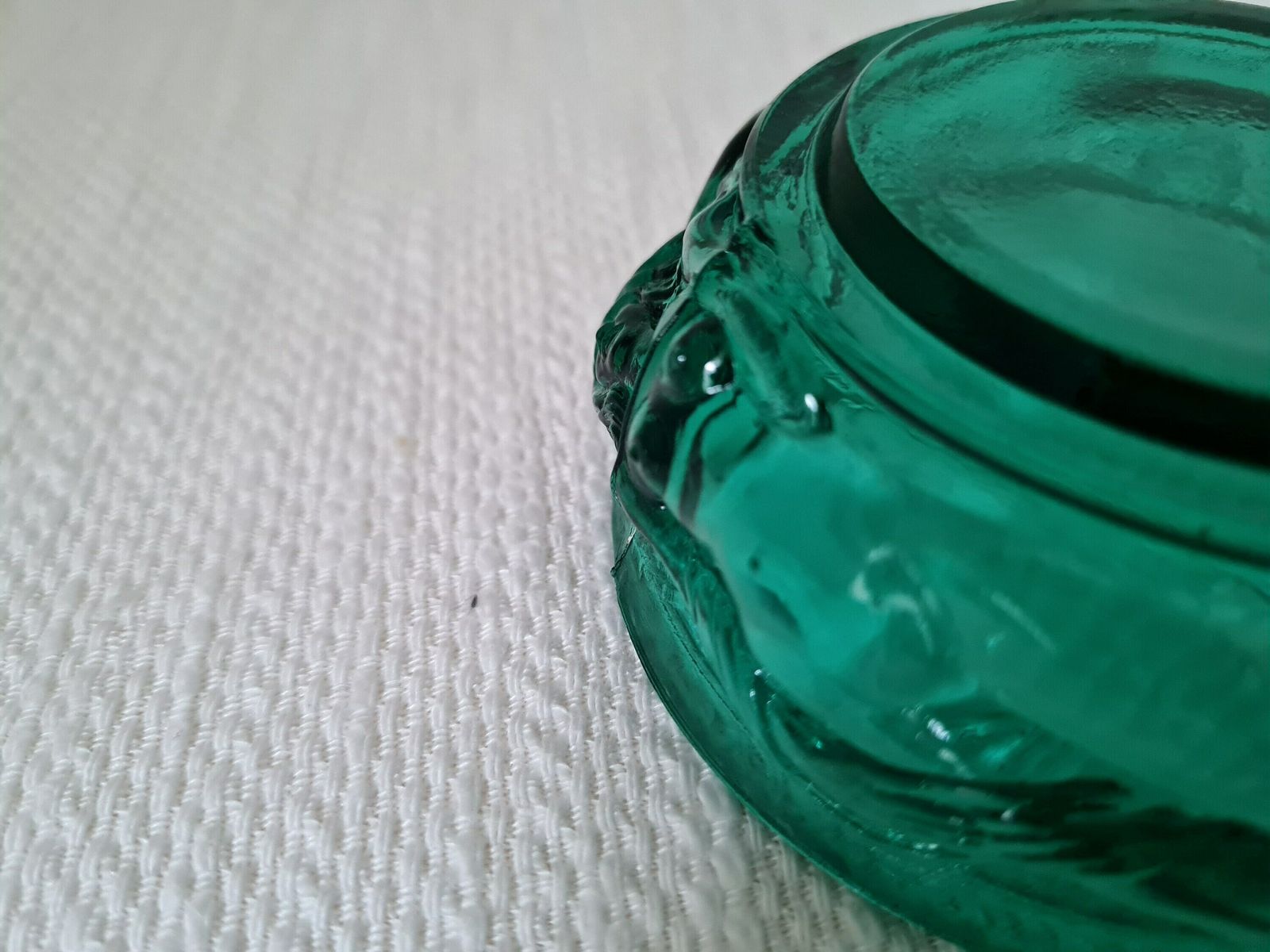 photo for sale Art Deco Jewelry Box Powder Box Schlevogt Ingrid Design Czech Bohemian Glass