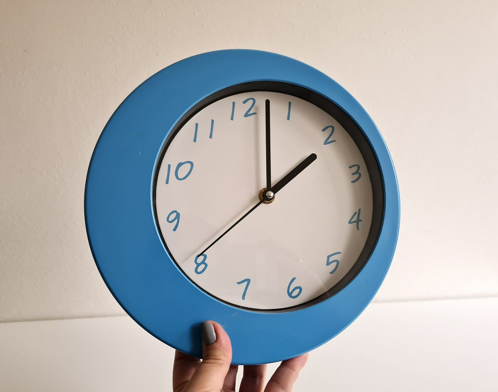 Vintage Pop Art Memphis Milano Style Wall Clock photo furniture