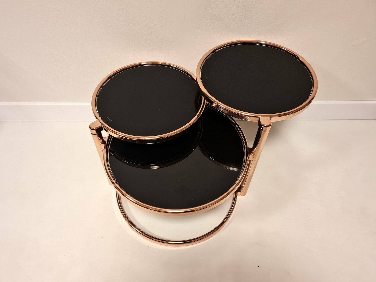 Vintage Mid Century Transformer Coffee Table With 3 Glasses photo furniture