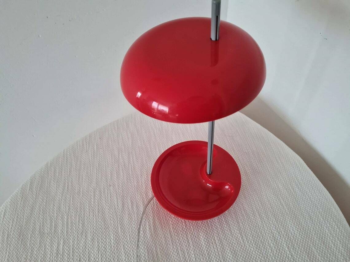 Vintage Pop Art Table Lamp Plastic Lovely Accent Lamp photo buy