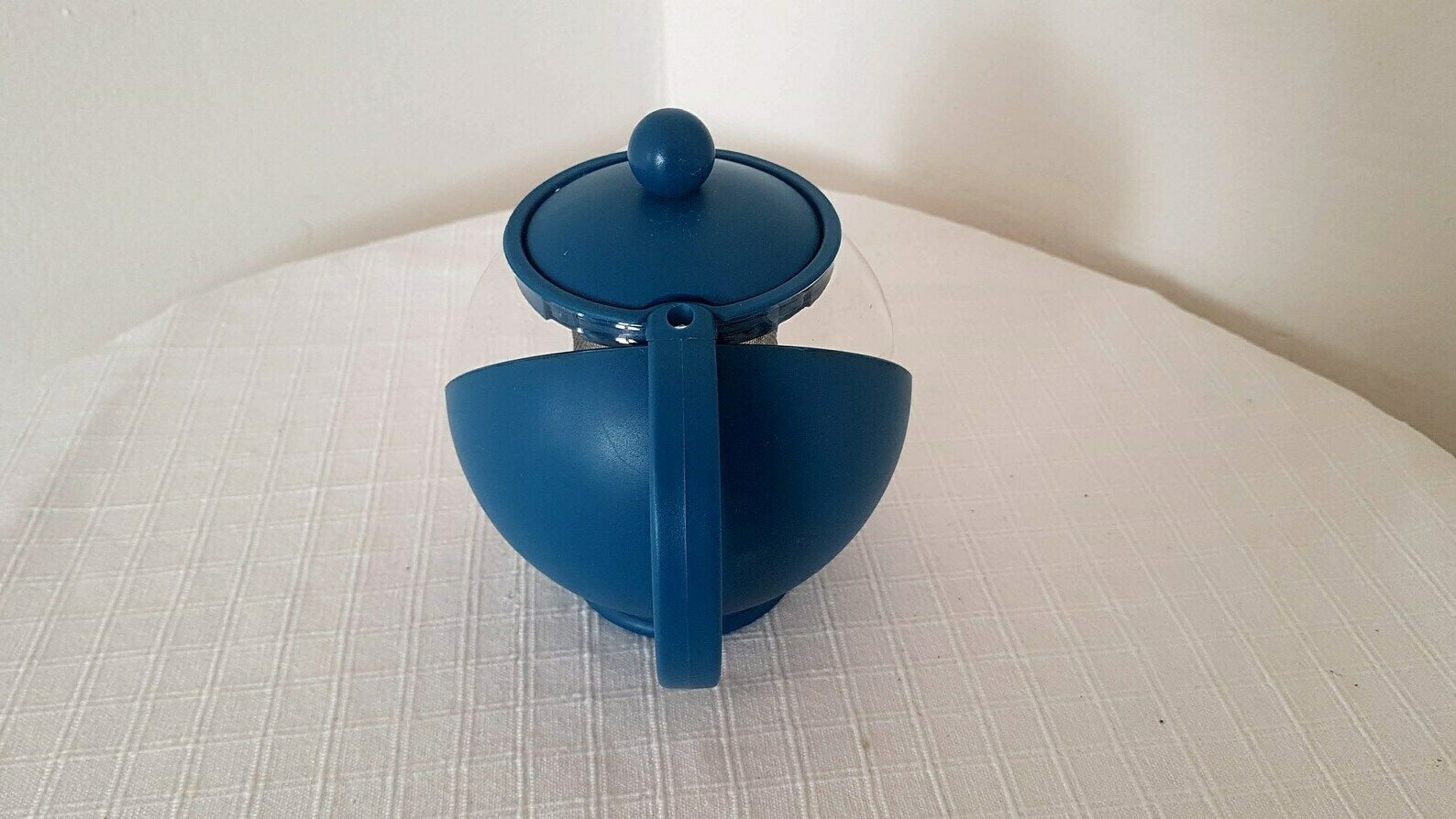 Vintage Space Age Retro Set Glass/Plastic Kettle And Cups In Original Box 80s photo Home Decor