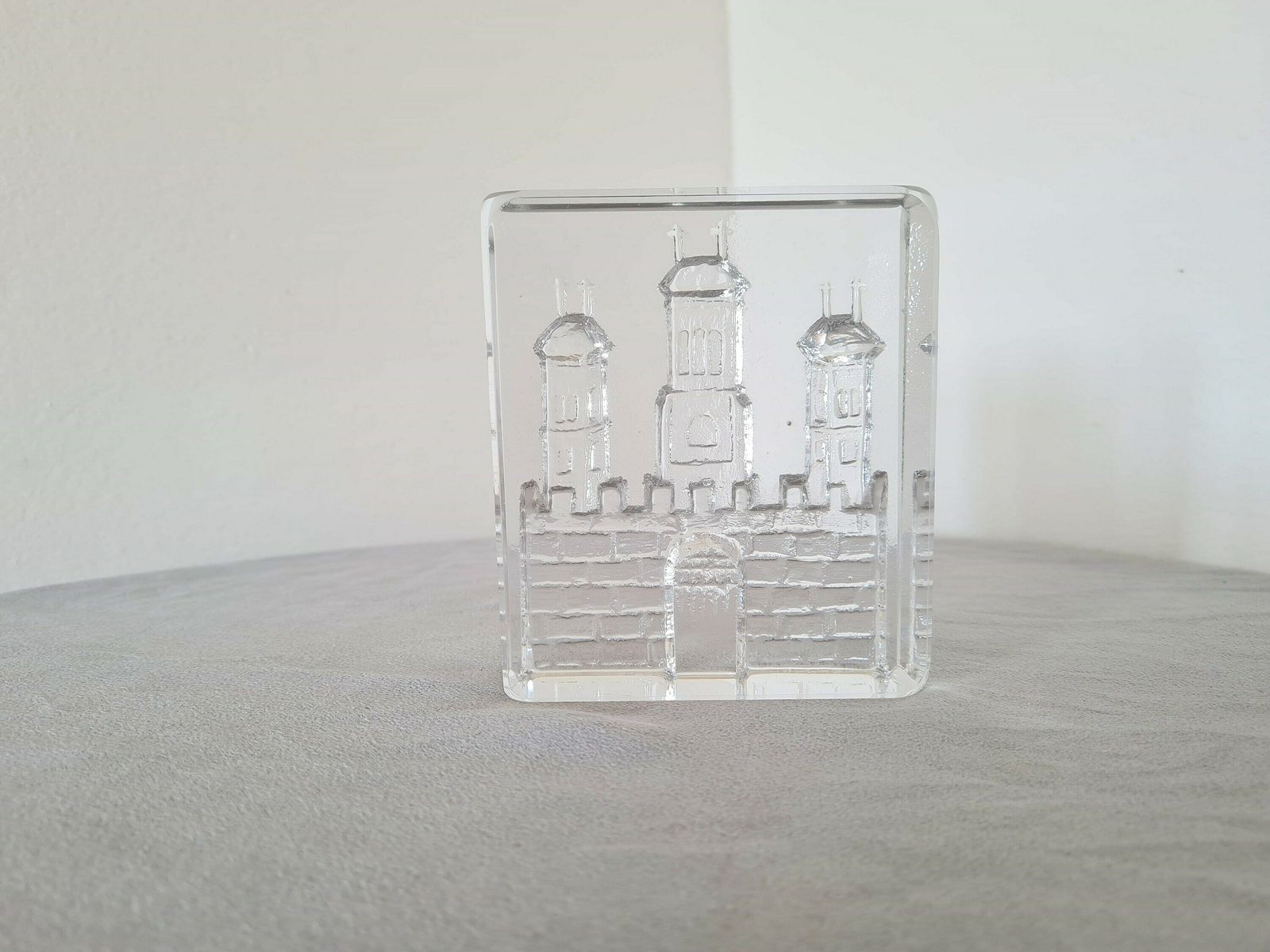 Retro Glass Paperweight Art Design Deco photo Home Decor