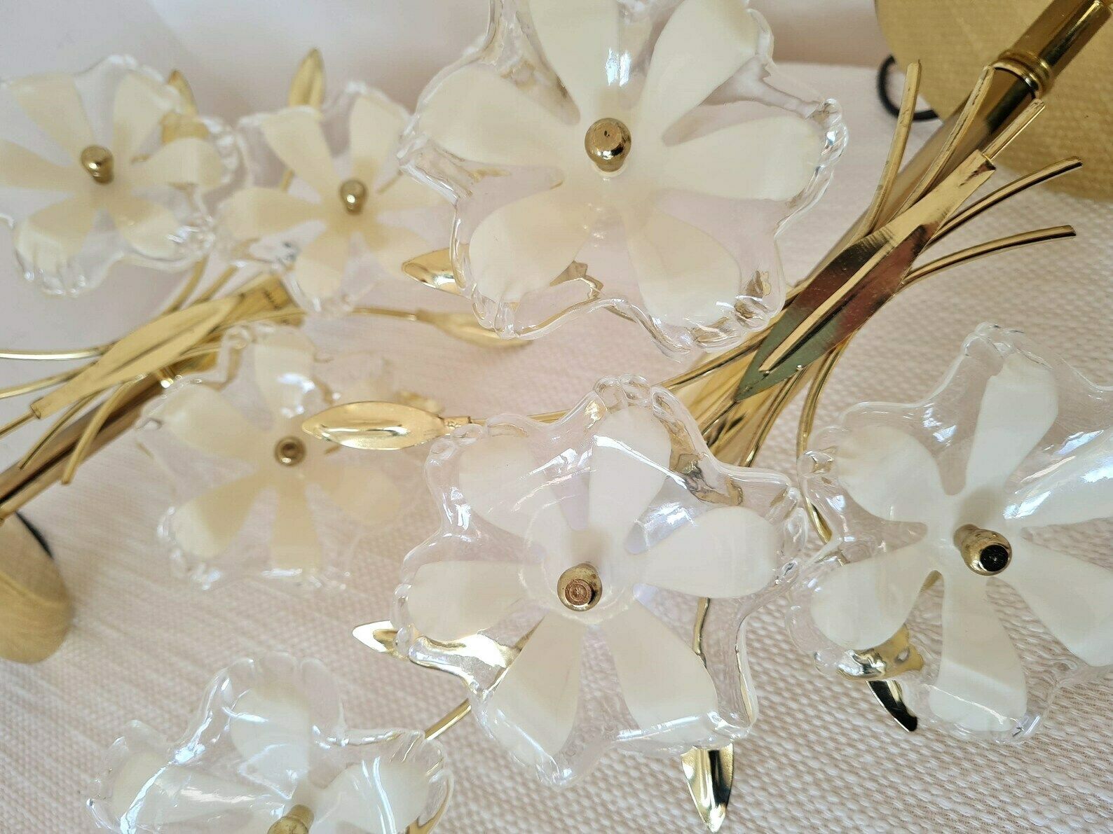 Mid-Century Design tafellampenpaar – nachtkastlampen, jaren 1980 photo vintage