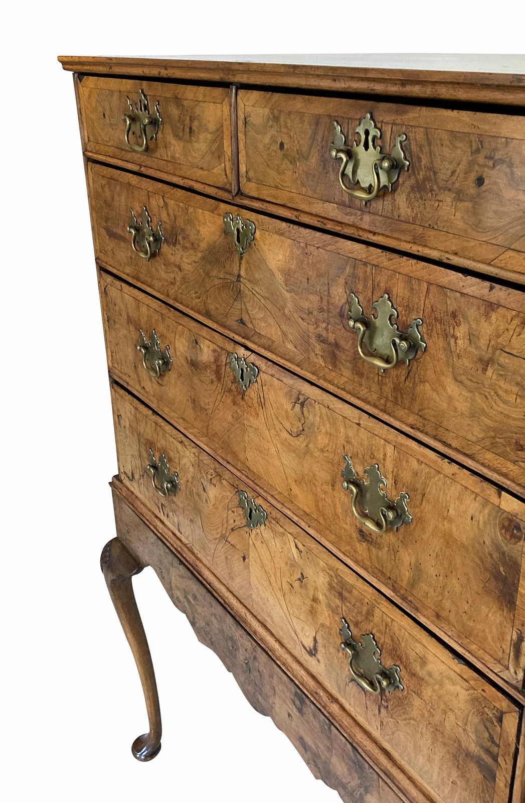 photo furniture A Queen Anne Walnut Chest On Stand