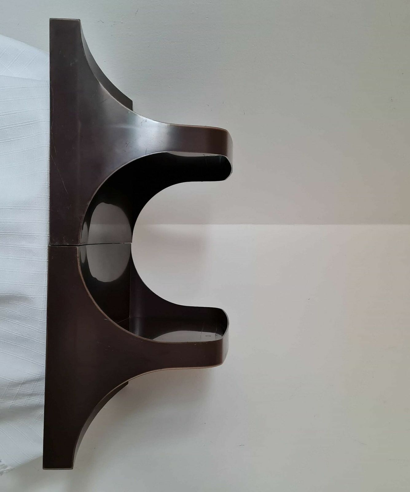 Vintage Mid Century Wall Shelf In A Plastic 80s photo buy