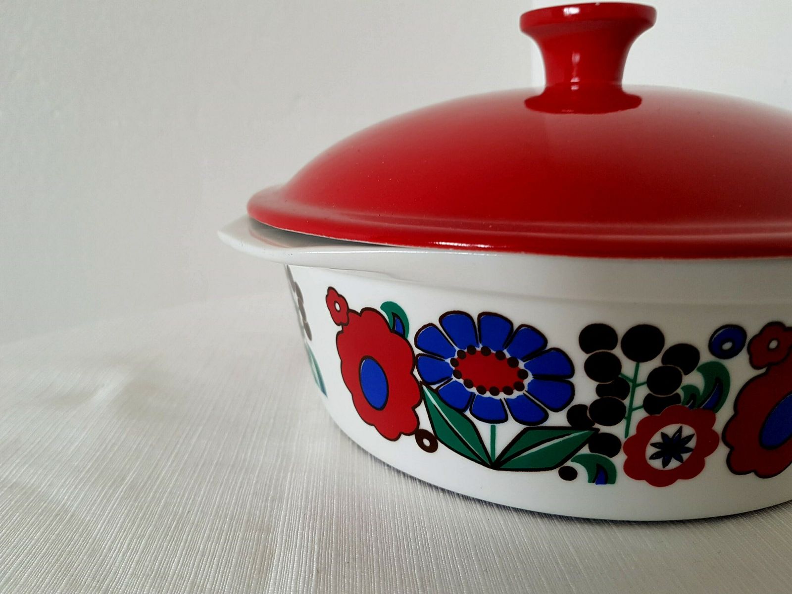 Vintage Freiberg Cordo Flam Retro Baking Dish Casserole Made In Gdr (East Germany) Cookware photo buy