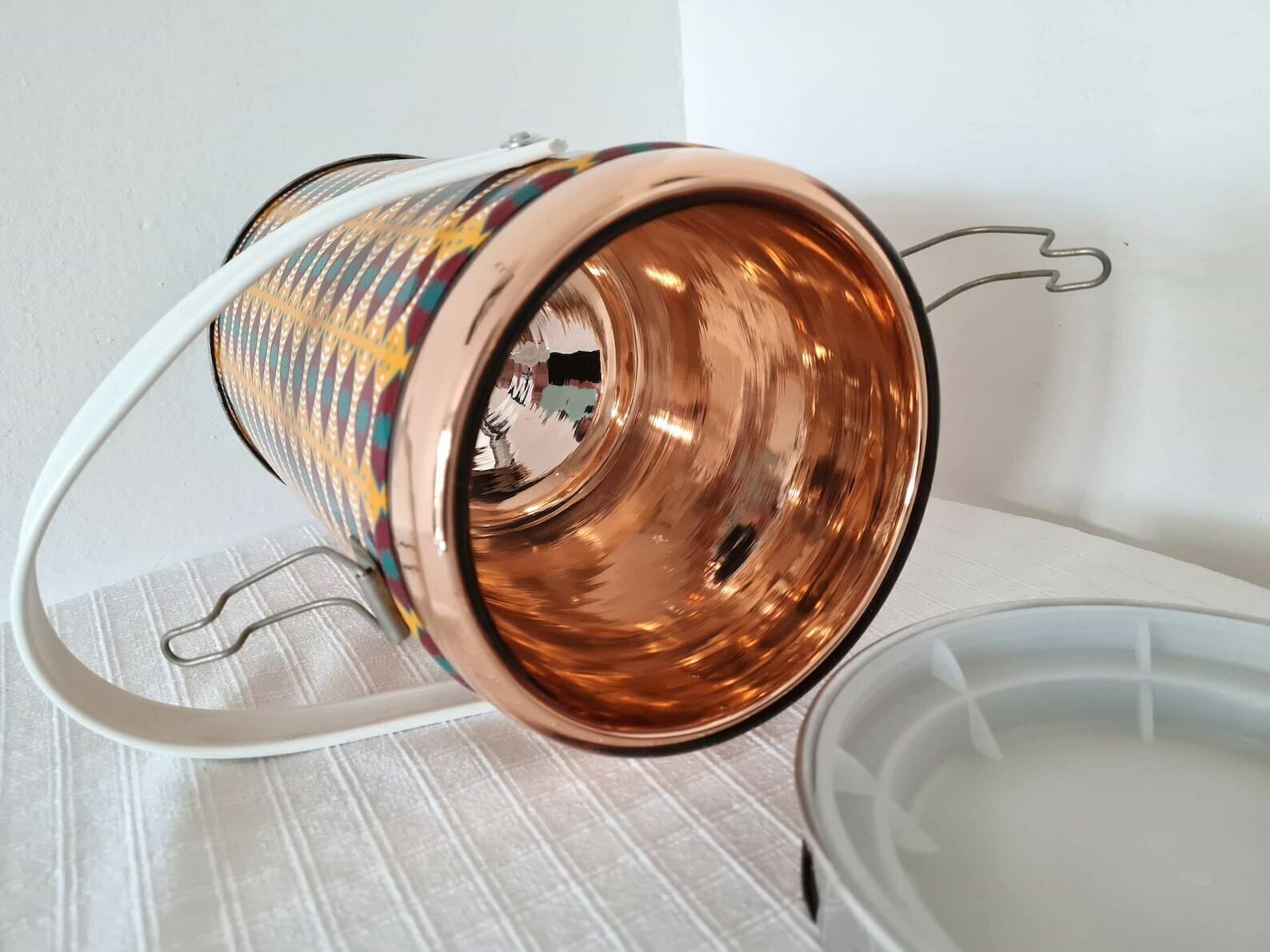 Mid Century Space Age Style Retro Food Thermos German Quality Camping Retro Device 1970s photo Home Decor