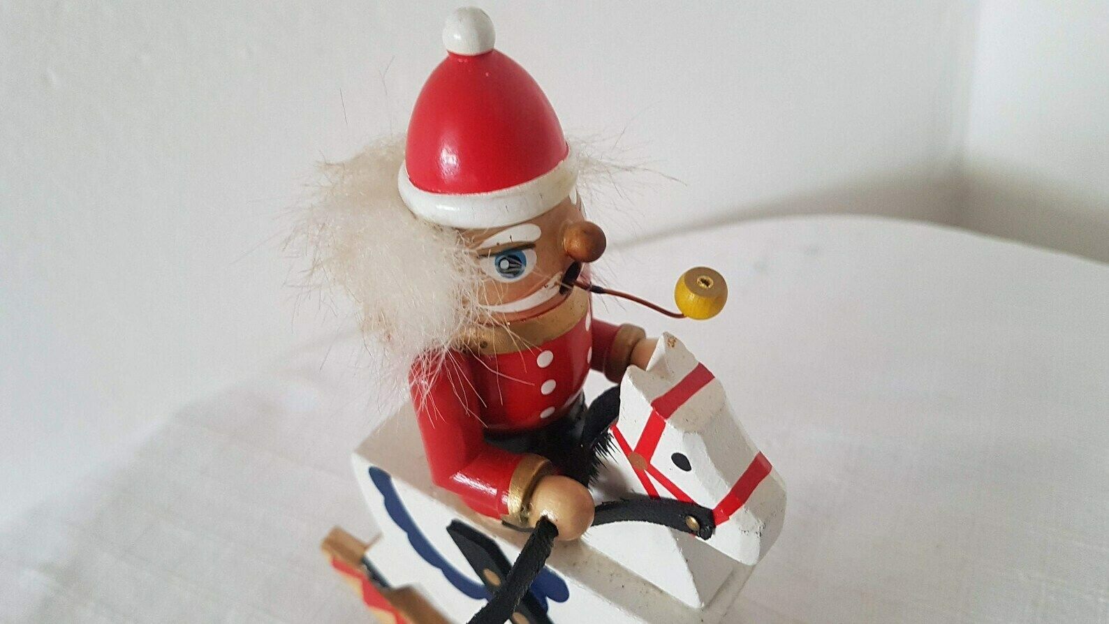 Vintage Smoker Retro Nutcracker Soldier Incense Smoker Man German Incense Burner, Handmade Design photo furniture