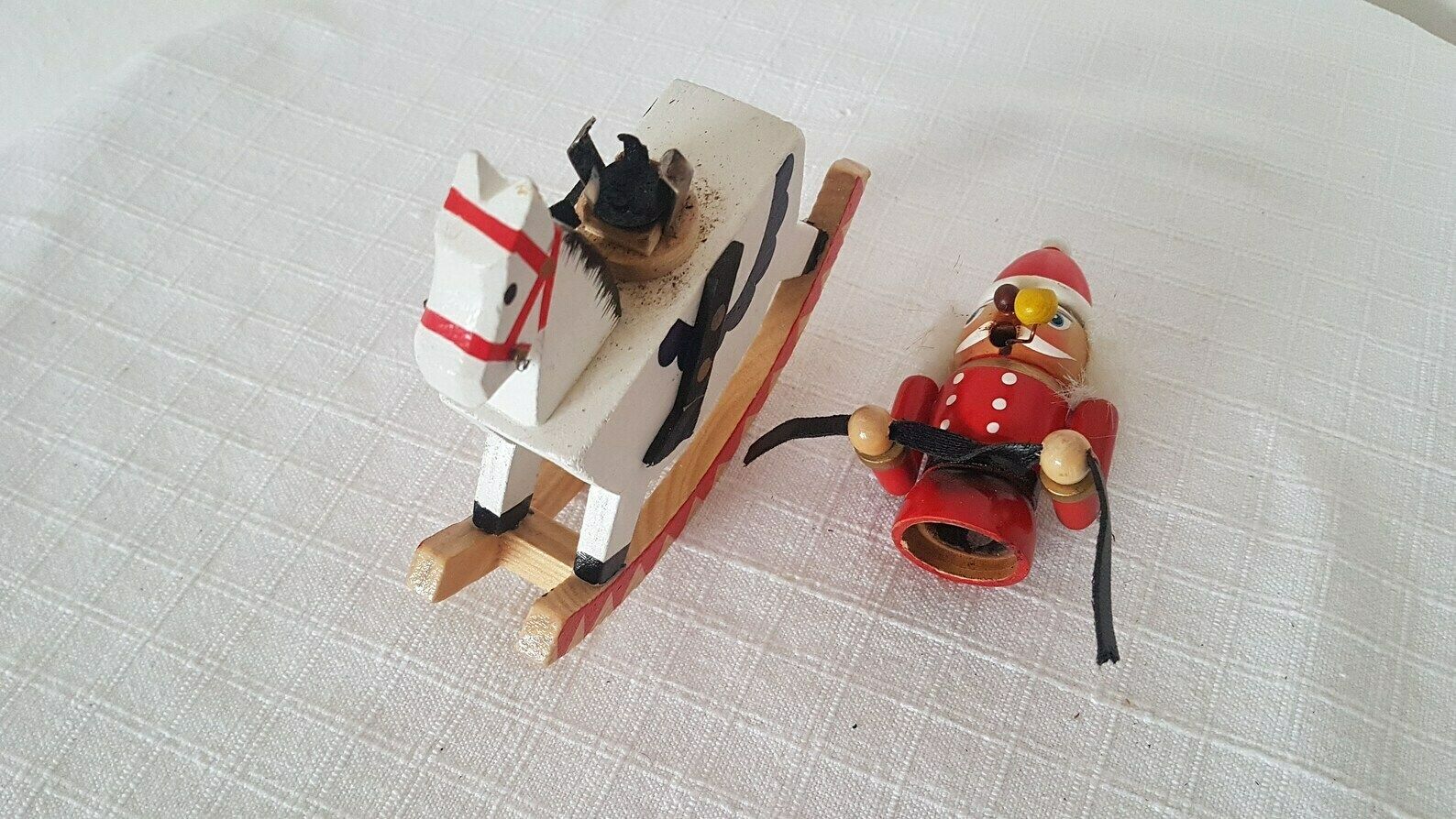 Vintage Smoker Retro Nutcracker Soldier Incense Smoker Man German Incense Burner, Handmade Design photo vintage