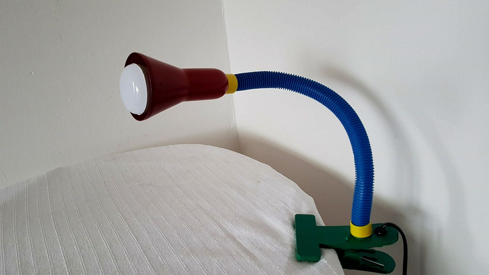 Vintage Clamp Spot Wall/Desk Memphis Milano Style Lamp Design 1990s photo furniture
