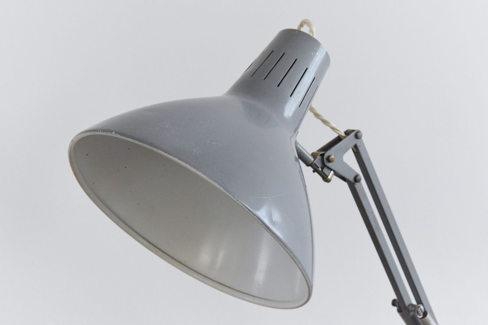 Vintage Grey Anglepoise Lamp By Luxo Of Norway photo 160.0