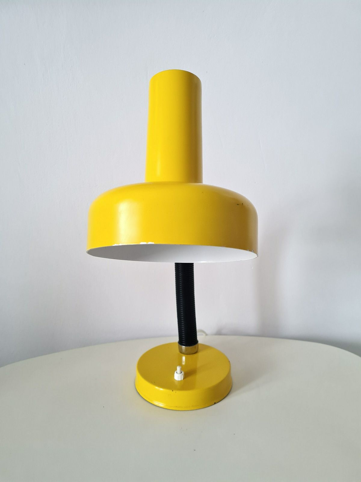 Vintage Industrial Desk Lamp Czechoslovakian Table Bauhaus Lamp photo Lighting