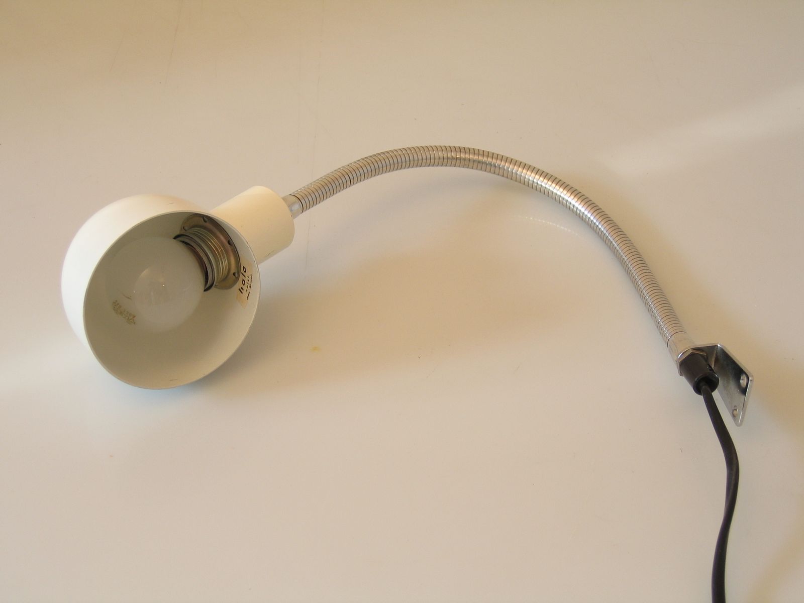 Hala Sixties Vintage Adjustable Bedside Reading Lamp photo for sale