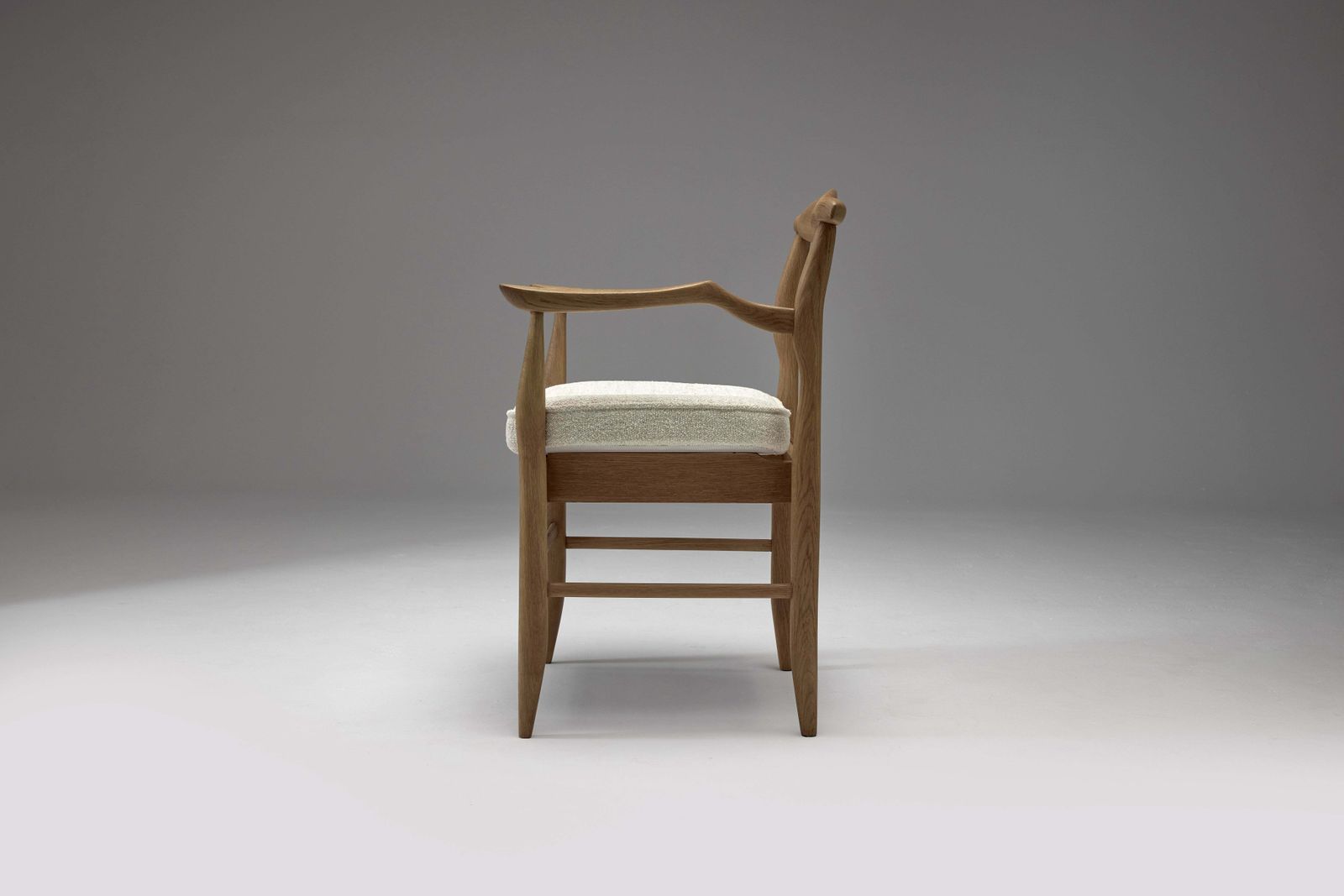 photo furniture Set Of Six “Fumay” Dining Armchairs By Guillerme Et Chambron, France 1960s