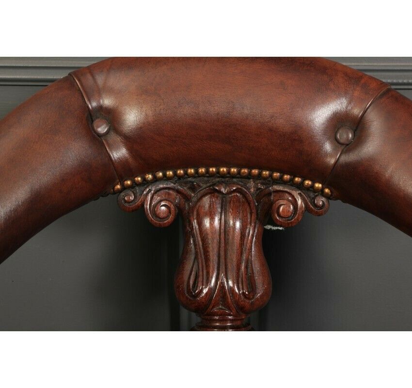 photo vinterior Pair Of William IV Rosewood Desk Chairs