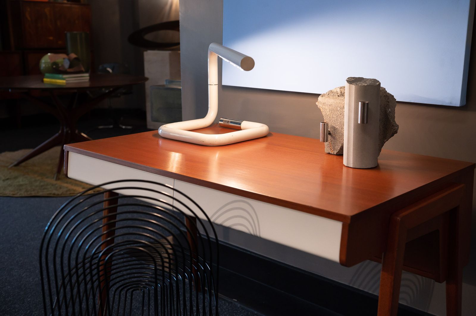 photo furniture 'Fuga' Desk Lamp By Lucio Roncalli, Italy, 1971