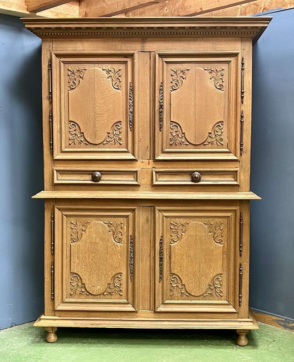 XVIII Century Rough Oak Sideboard