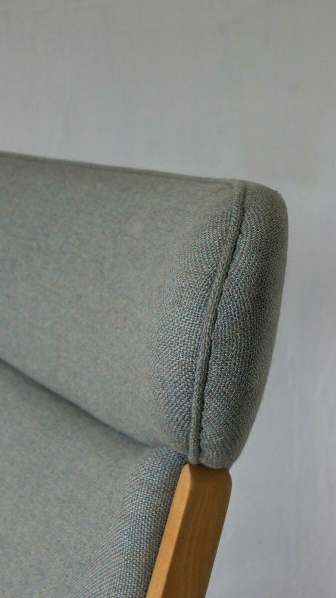 Model Ap 16 Easy Chair And Ottoman By Hans J. Wegner For Ap Stolen, 1951, Set Of 2 photo vintage