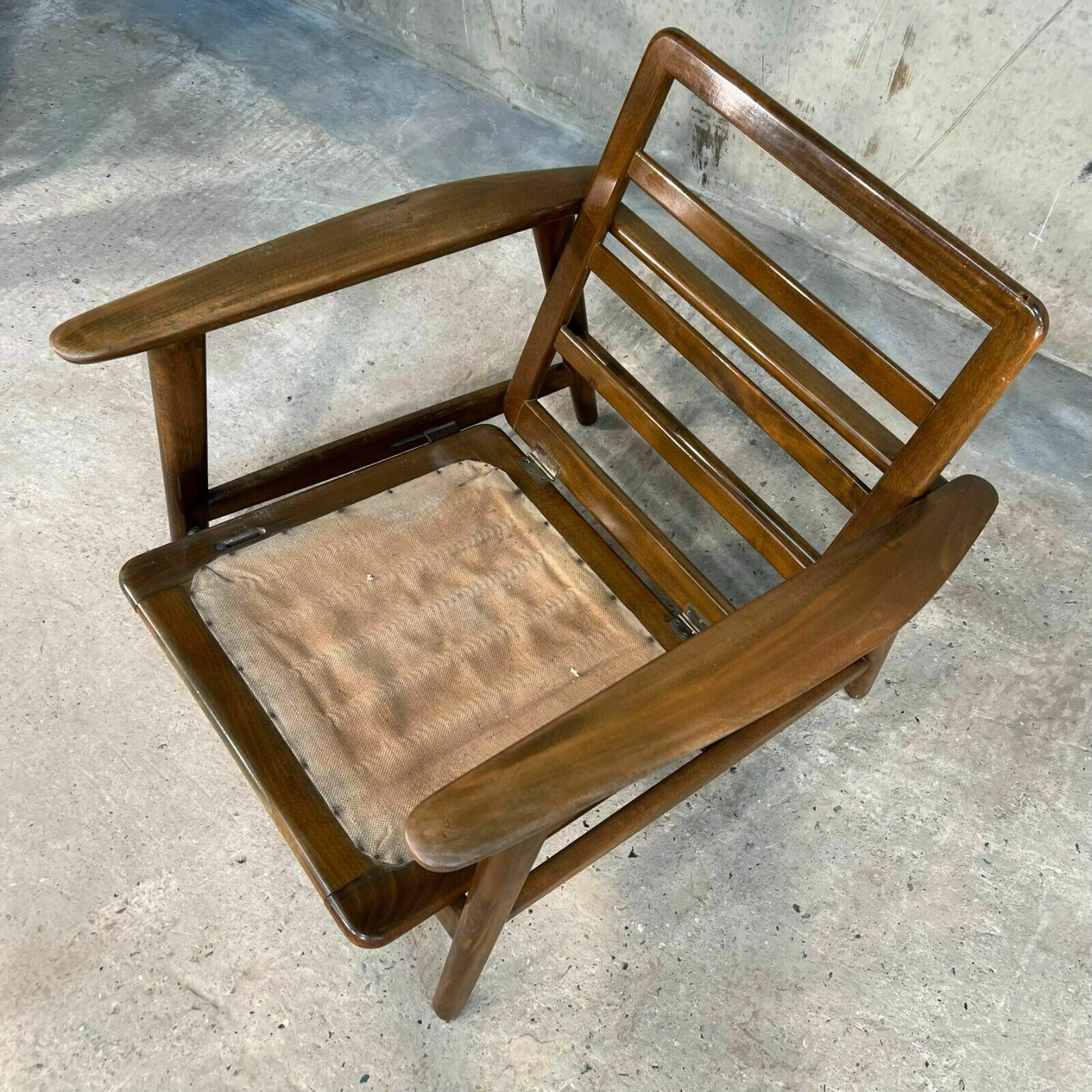 photo for sale Original Danish 60s Hans Wegner Ge 240 Sofa And Pair Of Armchairs Suite