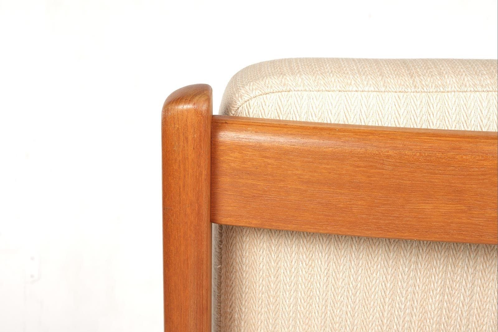 Highback Chair Teakwood, Ole Wanscher, Vintage, Wool Mid Century photo buy