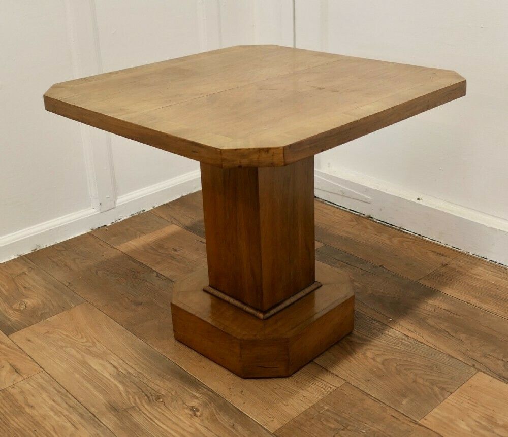photo for sale Odeon Style Art Deco Maple Coffee Table